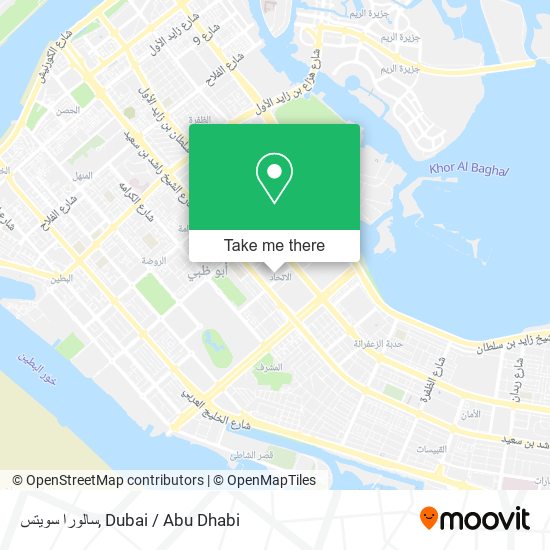 سالورا سويتس map