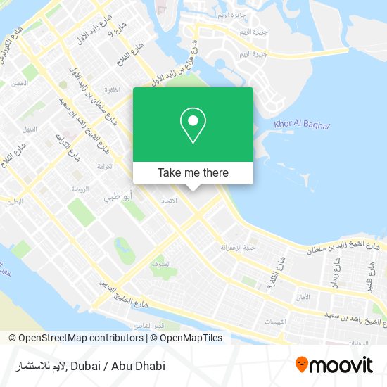 لايم للاستثمار map