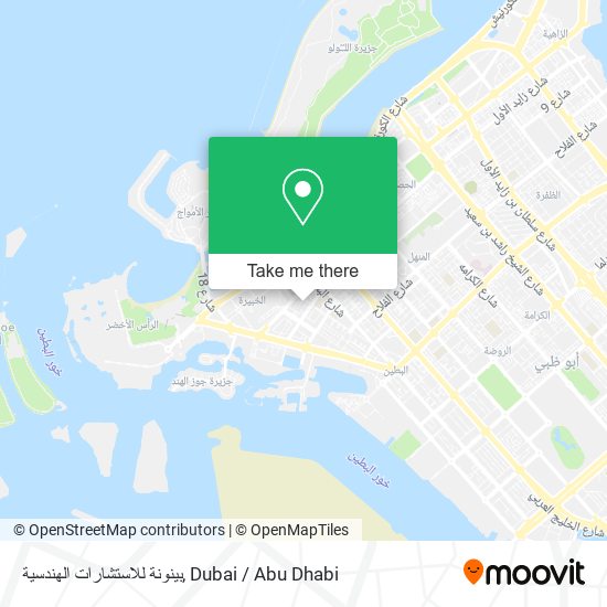 بينونة للاستشارات الهندسية map