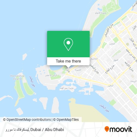 ليسكوفاك نا مورو map