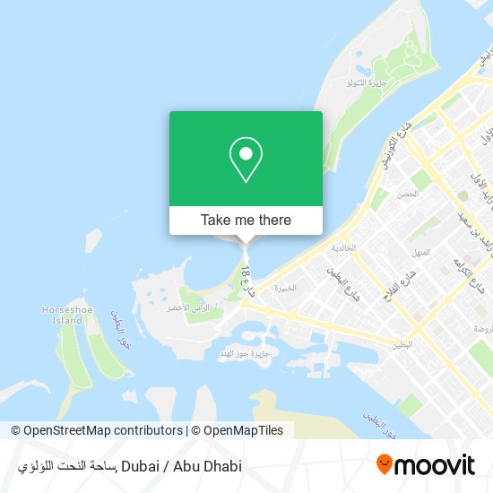 ساحة النحت اللؤلؤي map