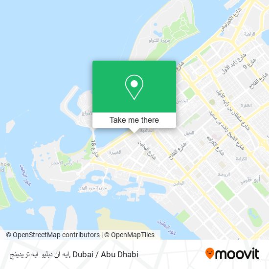 ايه ان دبليو ايه تريدينج map