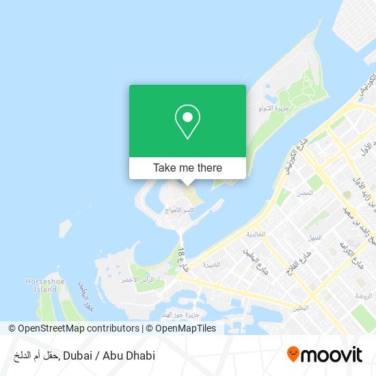 حقل أم الدلخ map