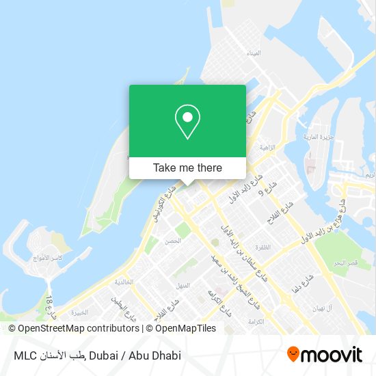 MLC طب الأسنان map