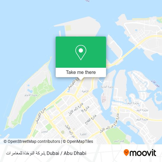 شركة النوخذة للمغامرات map