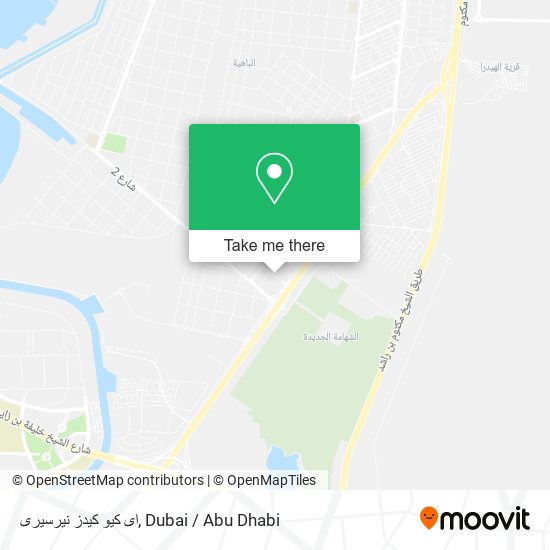 اى كيو كيدز نيرسيرى map