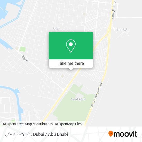 بنك الإتحاد الوطني map