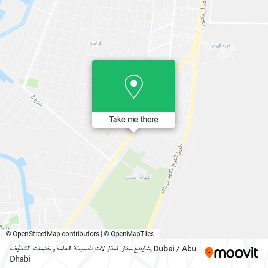 شايننغ ستار لمقاولات الصيانة العامة وخدمات التنظيف map