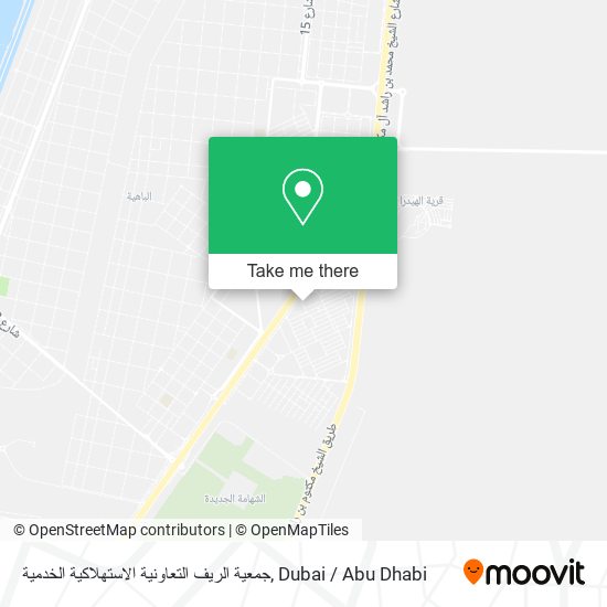 جمعية الريف التعاونية الاستهلاكية الخدمية map