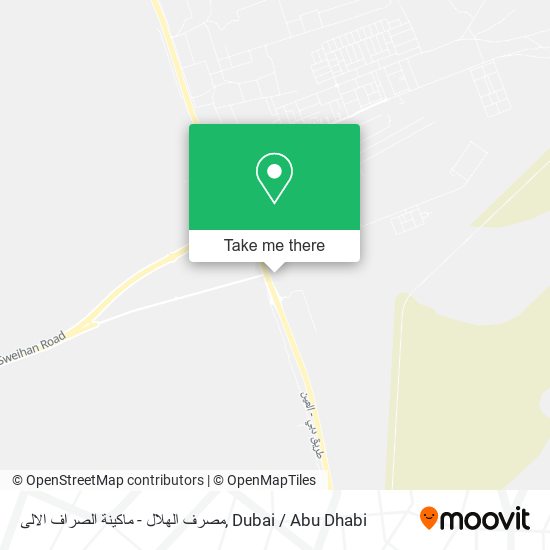مصرف الهلال - ماكينة الصراف الالى map