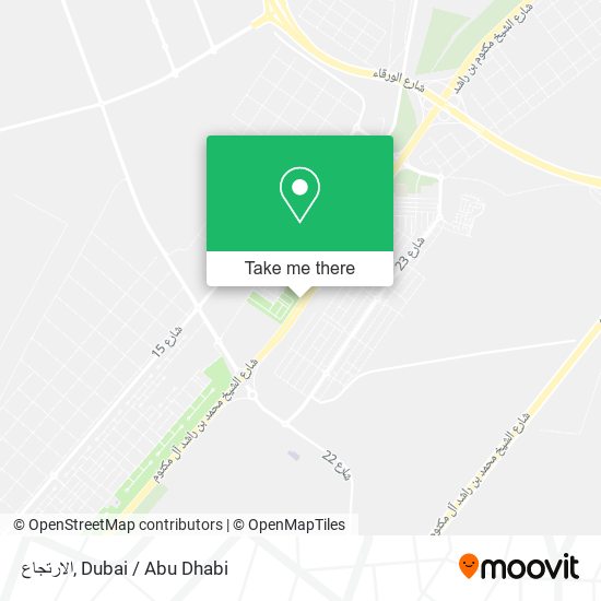 الارتجاع map