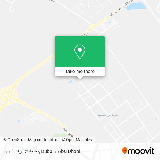 مطبعة الامارات ذ م م map