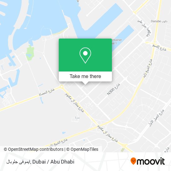 ايموفى جلوبال map