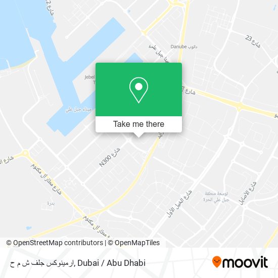 ارمينوكس جلف ش م ح map