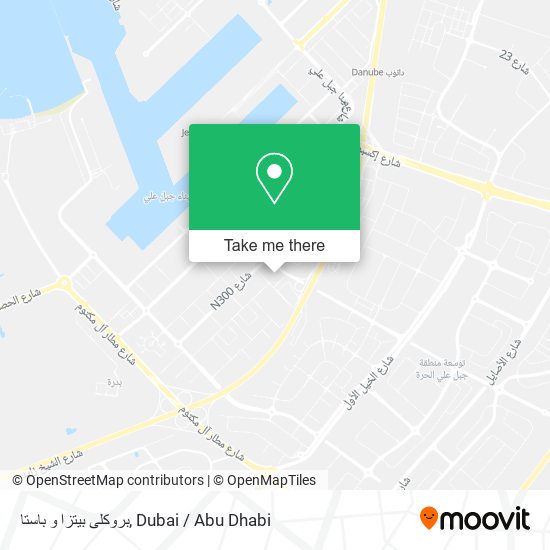 بروكلى بيتزا و باستا map