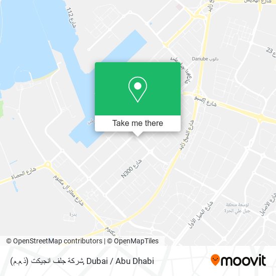 شركة جلف انجيكت (ذ.م.م) map