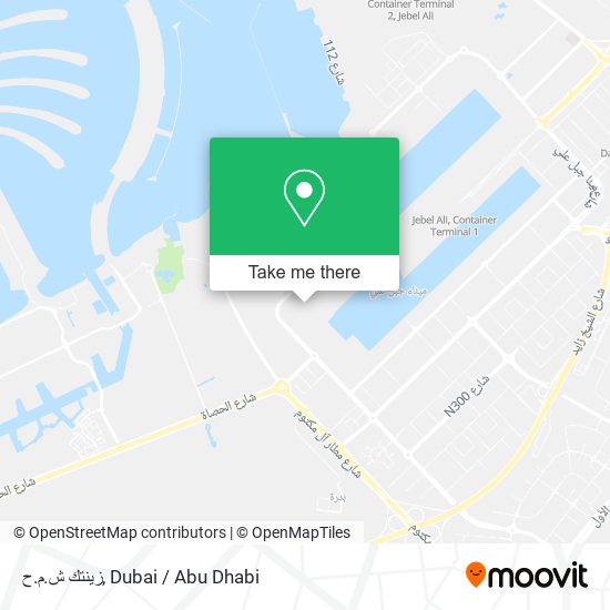 زينتك ش.م.ح map