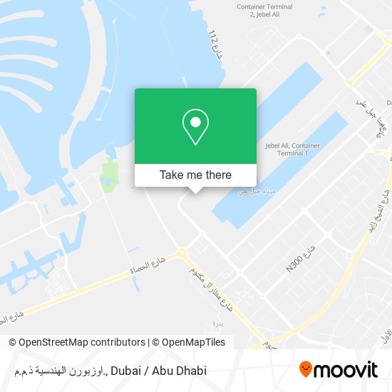 اوزبورن الهندسية ذ.م.م. map