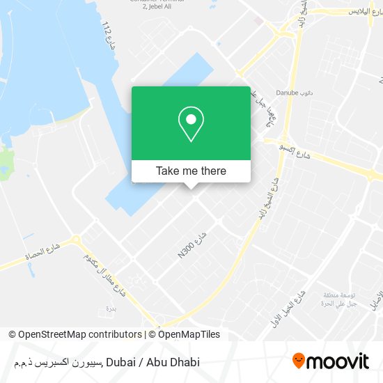 سيبورن اكسبريس ذ.م.م map