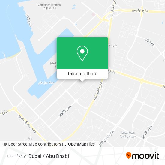 دوكمان ليمتد map