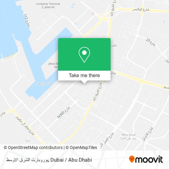 يوروبارت الشرق الاوسط map