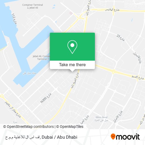 اف اس ال للاغذية م.م.ح map