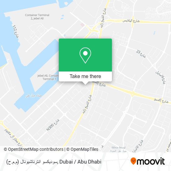 سوديكسو انترناشيونال (م.م.ح) map