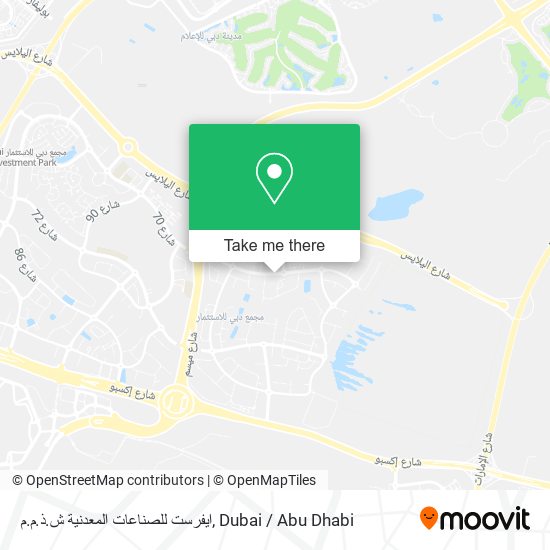 ايفرست للصناعات المعدنية ش.ذ.م.م map