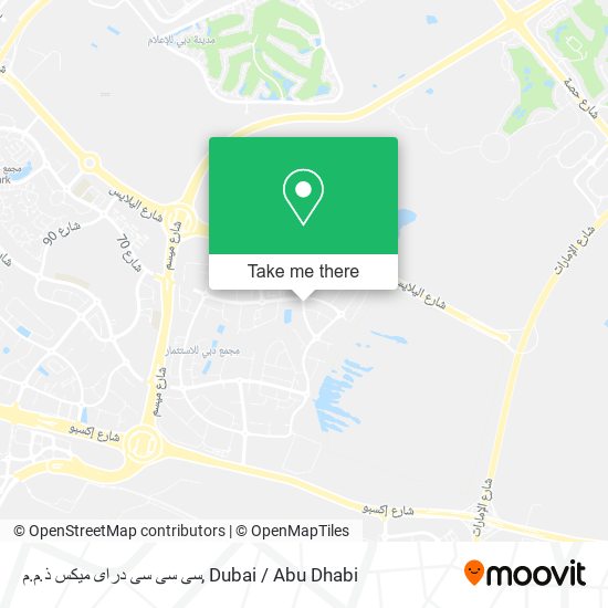 سى سى سى دراى ميكس ذ.م.م map