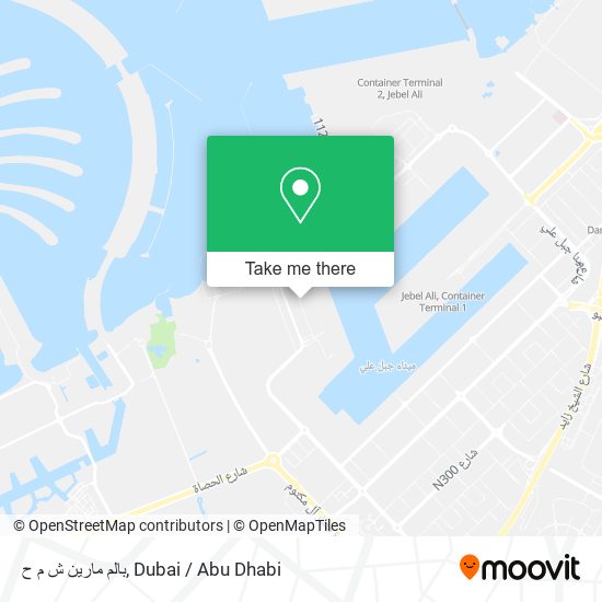 بالم مارين ش م ح map