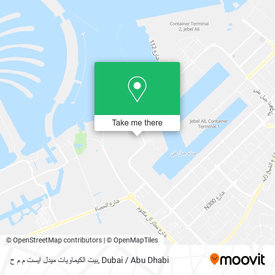 بيت الكيماويات ميدل ايست م م ح map