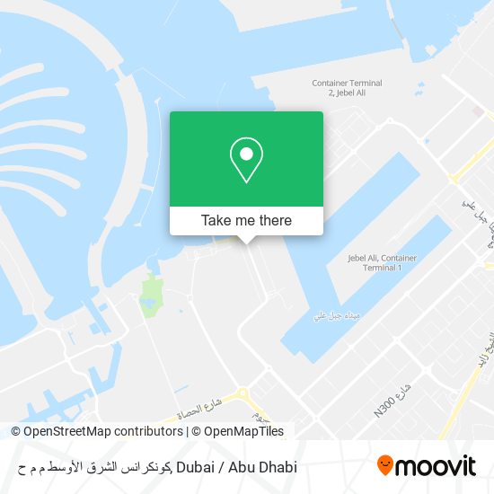 كونكرانس الشرق الأوسط م م ح map