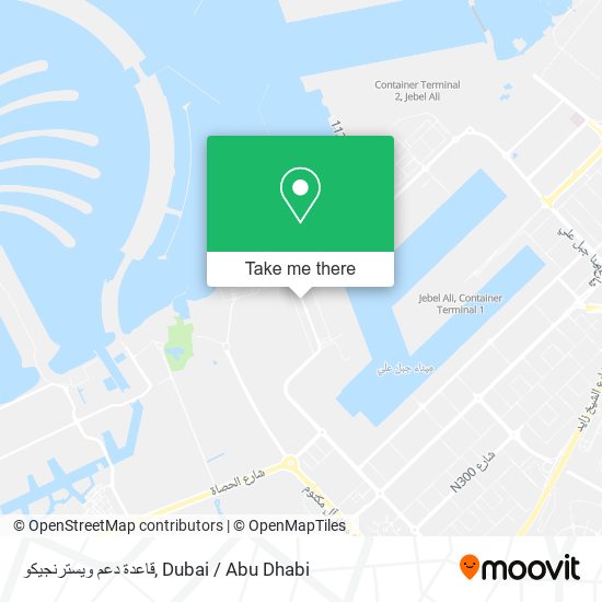 قاعدة دعم ويسترنجيكو map