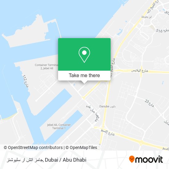 جامز اتش ار سليوشنز map