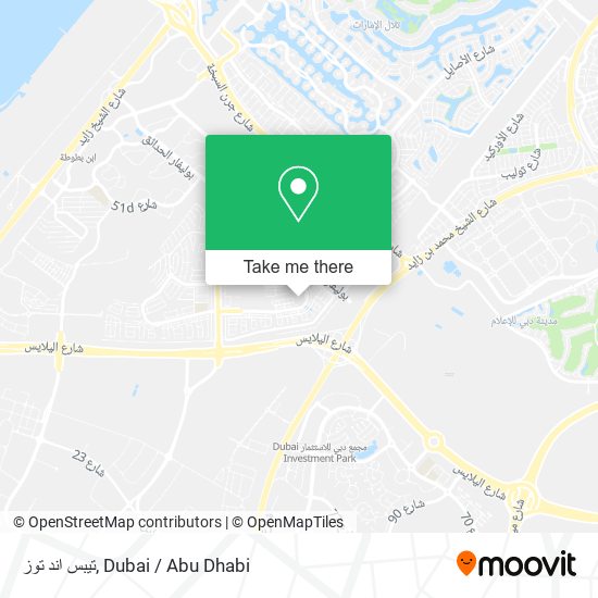 تيبس اند توز map