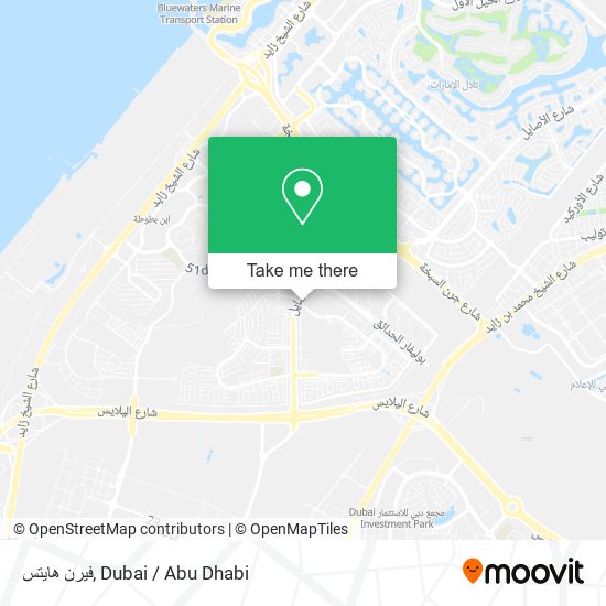 فيرن هايتس map