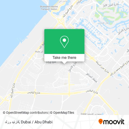 كارتيد ورلد map