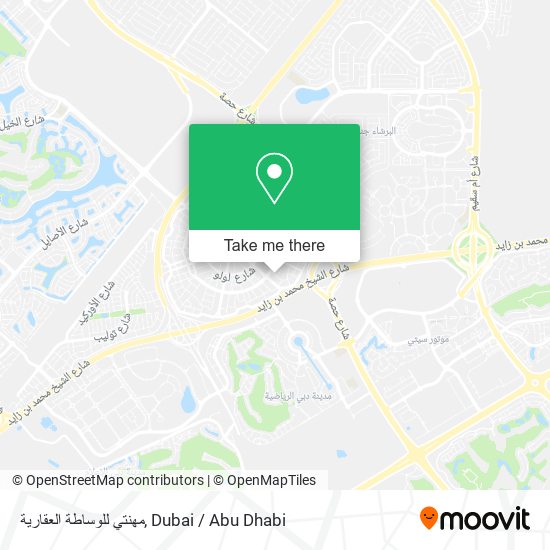 مهنتي للوساطة العقارية map