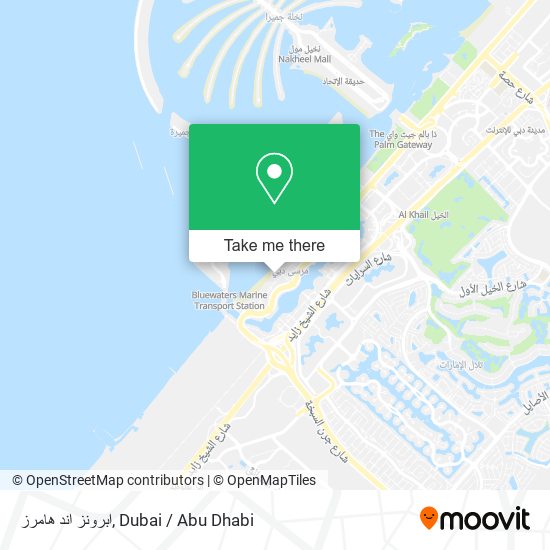 ابرونز اند هامرز map