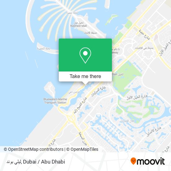 ليلي بوند map
