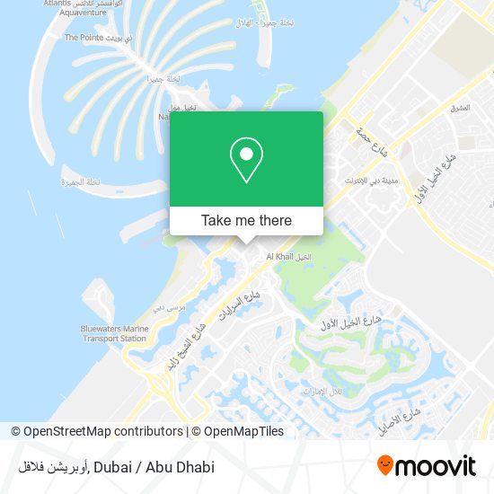 أوبريشن فلافل map