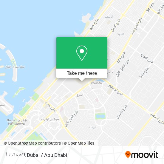 قاعدة المنشأ map