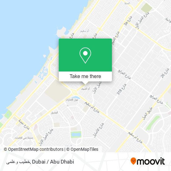 خطيب وعلمى map