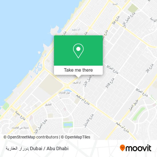 دورار العقارية map