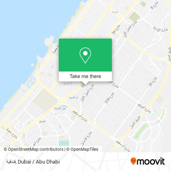 فندقية map