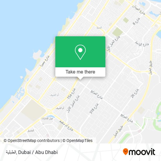 الطبلية map