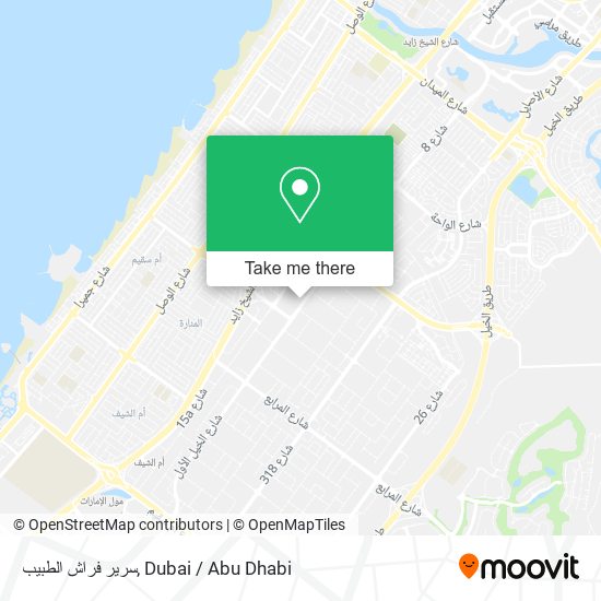 سرير فراش الطبيب map