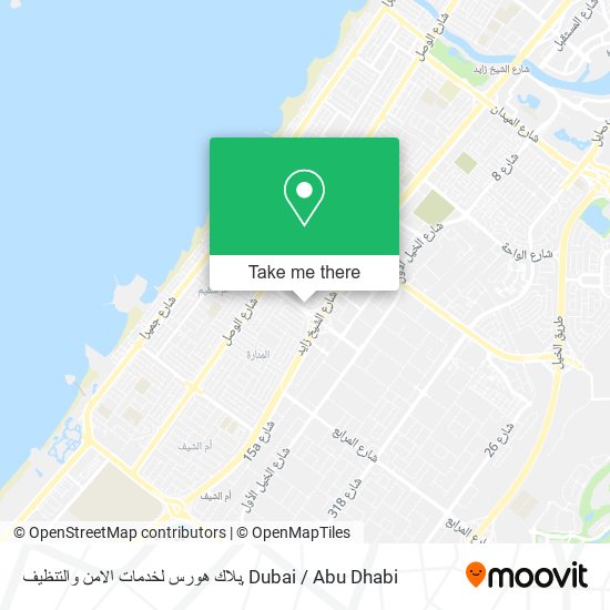 بلاك هورس لخدمات الامن والتنظيف map