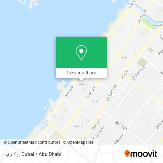 أوكبيري map
