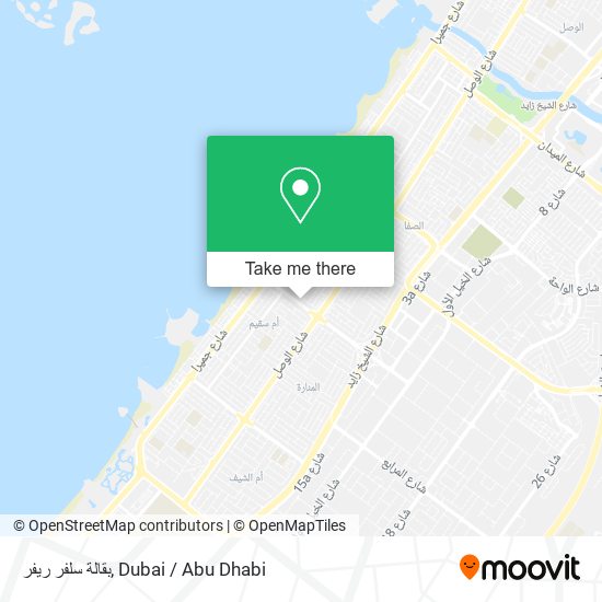 بقالة سلفر ريفر map